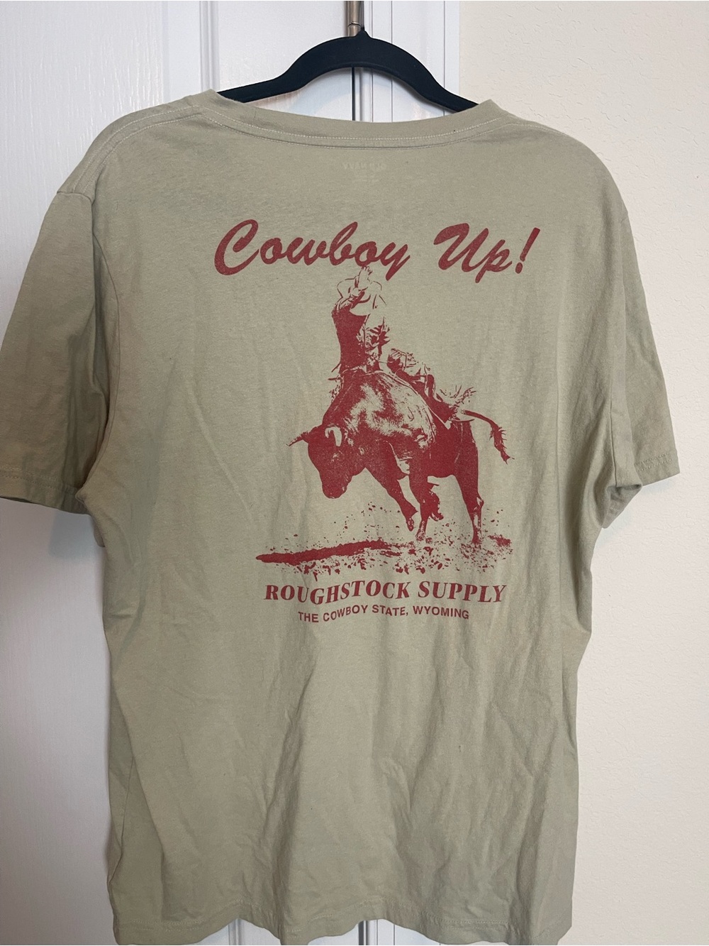 Old Navy Tan 'Cowboy Up!' Graphic Tee
